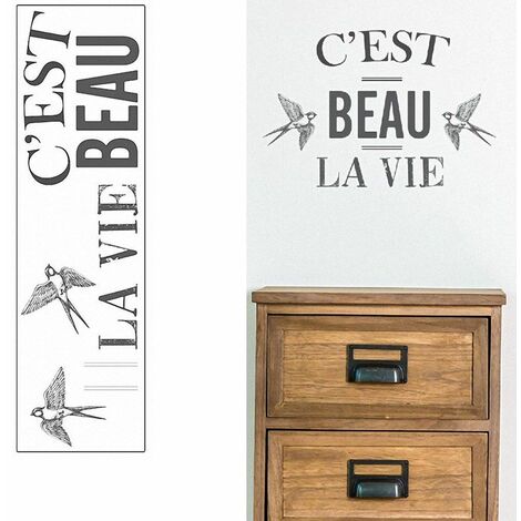 Stickers Muraux - C'est beau la vie