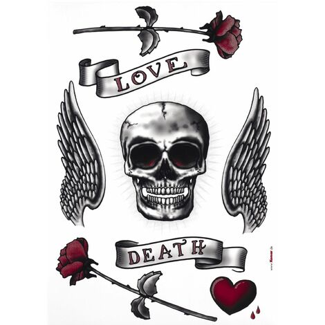Stickers muraux de Komar - Calavera - 9 pièces