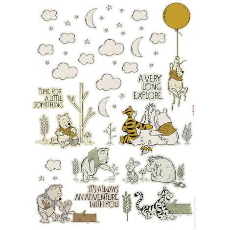Stickers Muraux Disney Winnie l'Ourson -Winnie Woodland-