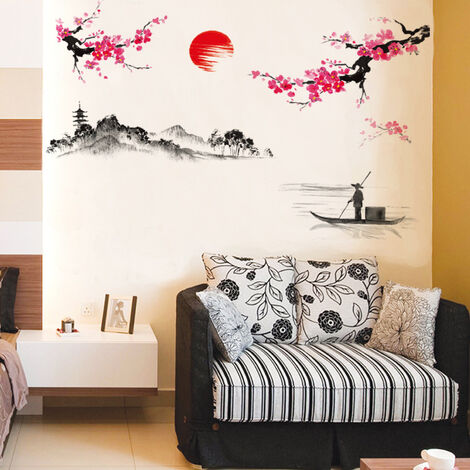 Sticker mural - Branche de cerisier