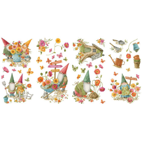 Stickers Muraux Géants Lisa Audit Nains de Jardin