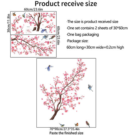 Stickers fleurs de cerisier