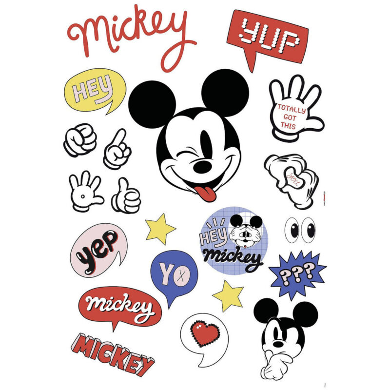 Komar - Stickers Muraux Mickey Mouse -It's a thing of Mickey- Quelque chose de Mickey Disney Komar - Stickers Muraux Mickey Mouse -It's a thing of Mickey- Quelque chose de Mickey Disney