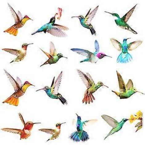 Stickers muraux oiseaux de jardin, autocollants amovibles pour enfants, décoration pour chambre et salon
