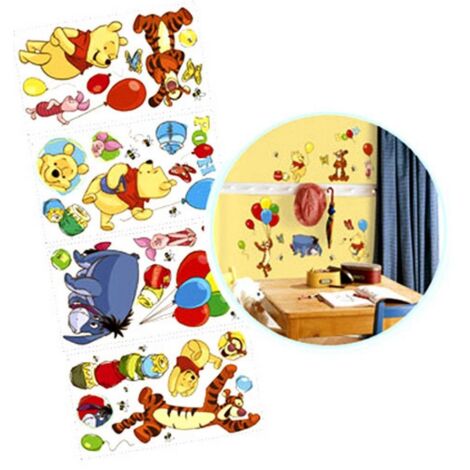 Stickers muraux repositionnables Winnie l'Ourson