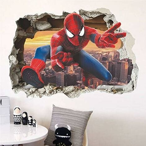 Stickers mural Amazing Spider-man et ses amis - Collection Spidey   Découvrez les stickers et et décalcos pour enfant sur Déco de Héros