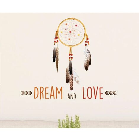 Stickers Muraux Style Indien - Dream and Love
