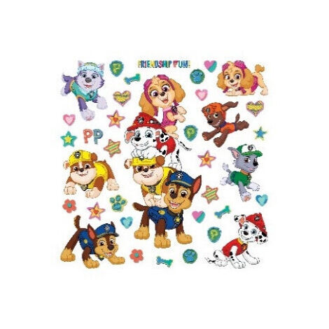 Stickers Pat' Patrouille - La Pat' Patrouille Et Ses Amis - 30x30 cm
