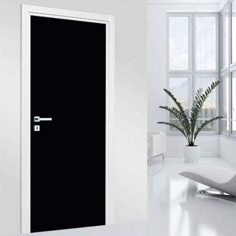 Stickers pour porte - Couleur tendance - 63 x 205 cm - Adhésif MAT