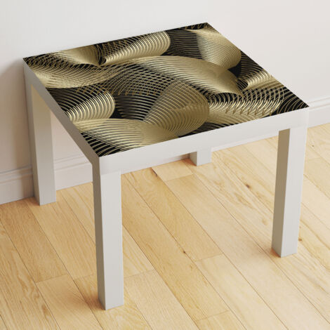 Stickers pour table - Design - 90x90 cm - Adhésif BRILLANT