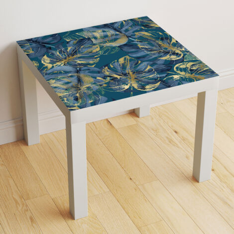 Stickers pour table - Feuilles Tropicales - 60x60 cm - Adhésif MAT