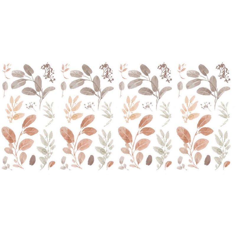 Roommates - Stickers Repositionnables - Feuilles d'Automne dans les airs