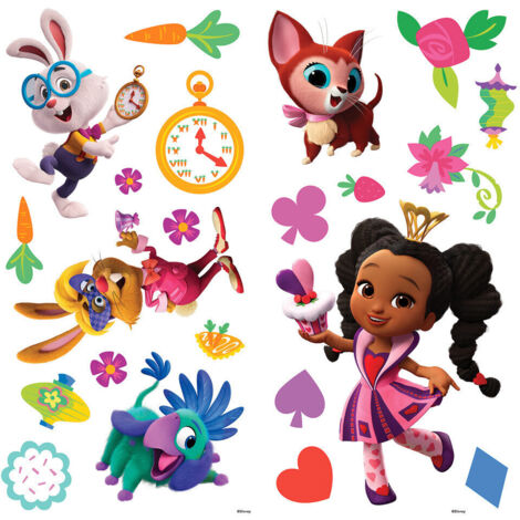 Stickers repositionnables - Alice et la Pâtisserie des Merveilles - 20 cm x 30 cm