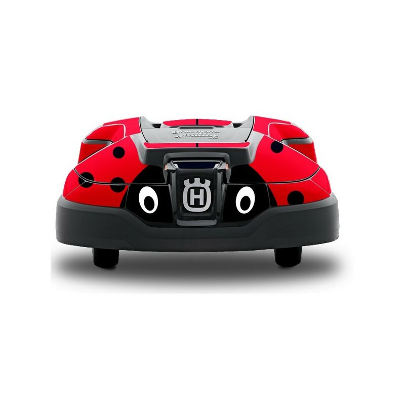 Husqvarna - Stickers robot tondeuse Automower Coccinelle 315X
