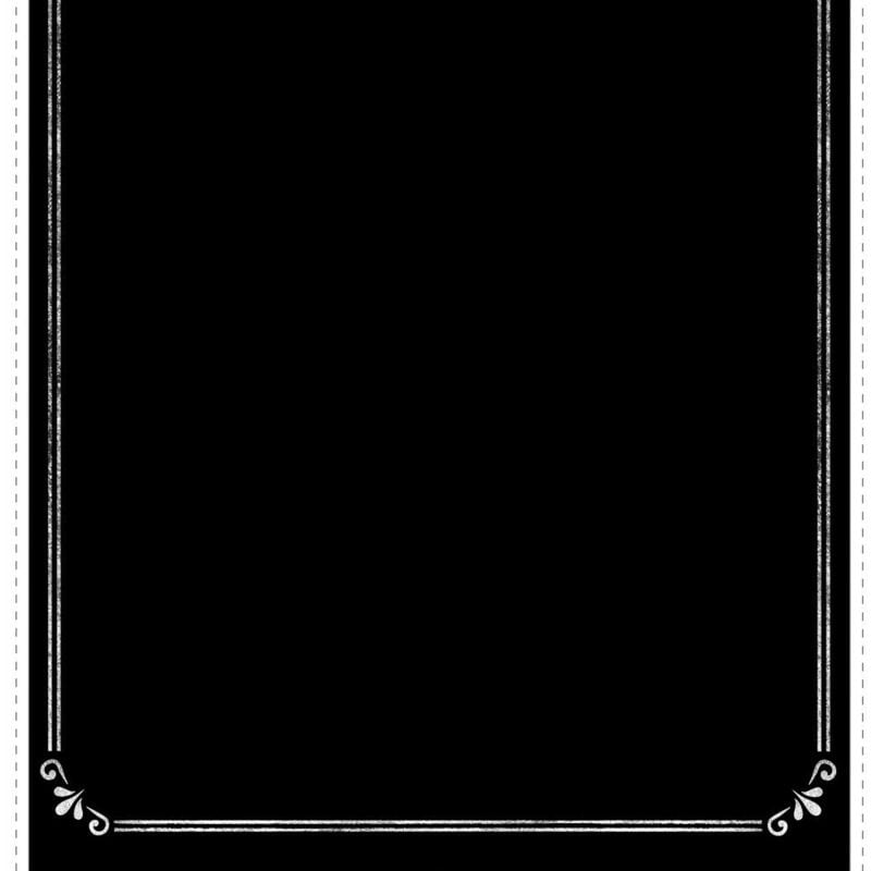 Roommates - Stickers - Tableau Noir - Hauteur 45,7 cm