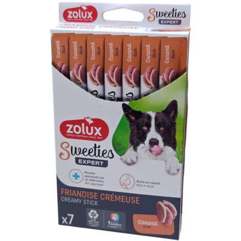 Sticks crème de Canard 7 x 14 g pour chien - zolux