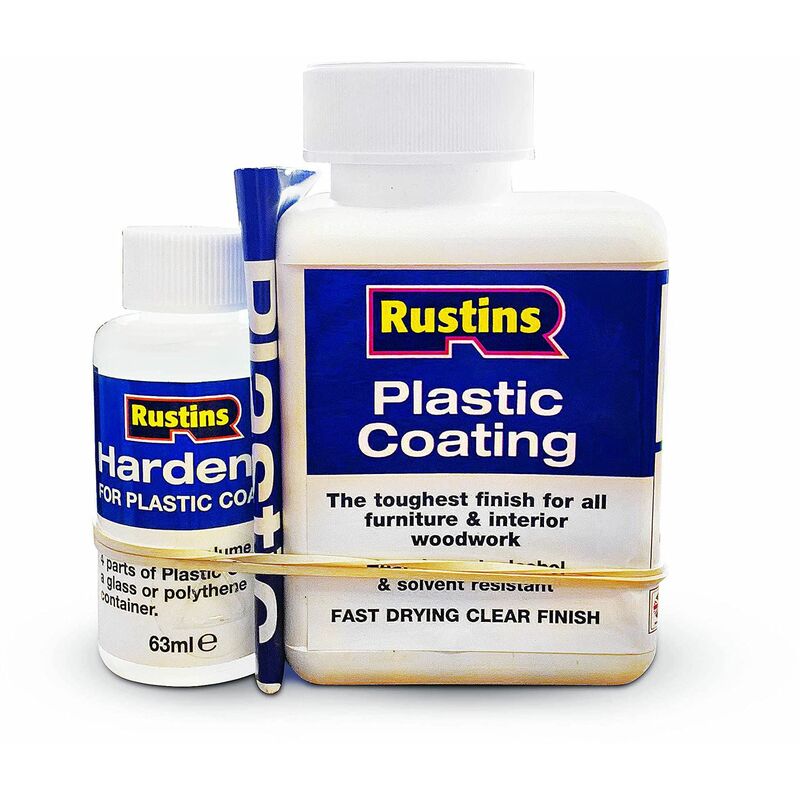 Rustins - PCGL1000 Plastic Furniture Coating Gloss 1 litre RUSFPCGG1L