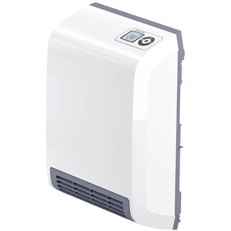 Stiebel Eltron – 236653 – Radiateur à inertie 2000W – Compact mural avec écran LCD – Programmation hebdomadaire – Protection IP24