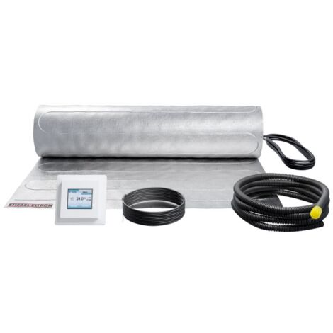 Stiebel Eltron Fußbodentemperierung FTD 140/8 Set Plus, Heizfläche von 8m2, 1120W Leistung bei 230V