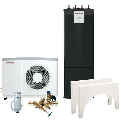 Stiebel Eltron Neubau Paket Wärmepumpe WPL 17 Classic Compact Luft Wasser Heizung