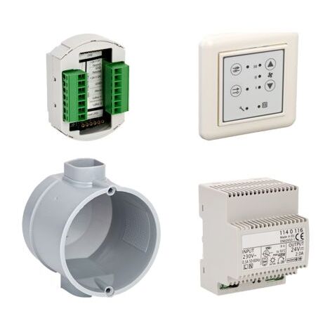 STIEBEL ELTRON Steuerungs-Set ZLWE 40-8 für bis zu 8 Lüftungsgeräte