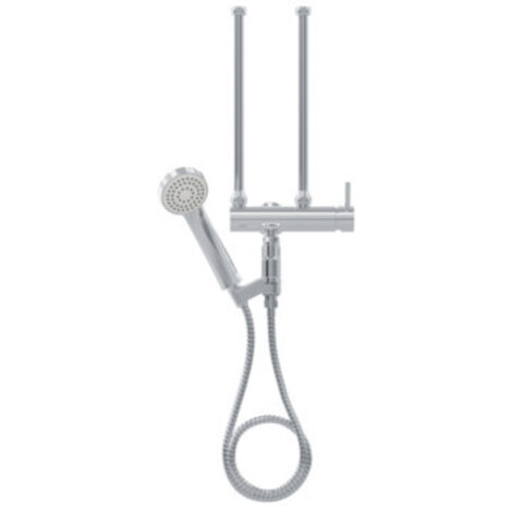 Stiebel Eltron Zweigriff-Duschwandarmatur MED-D, Chrom