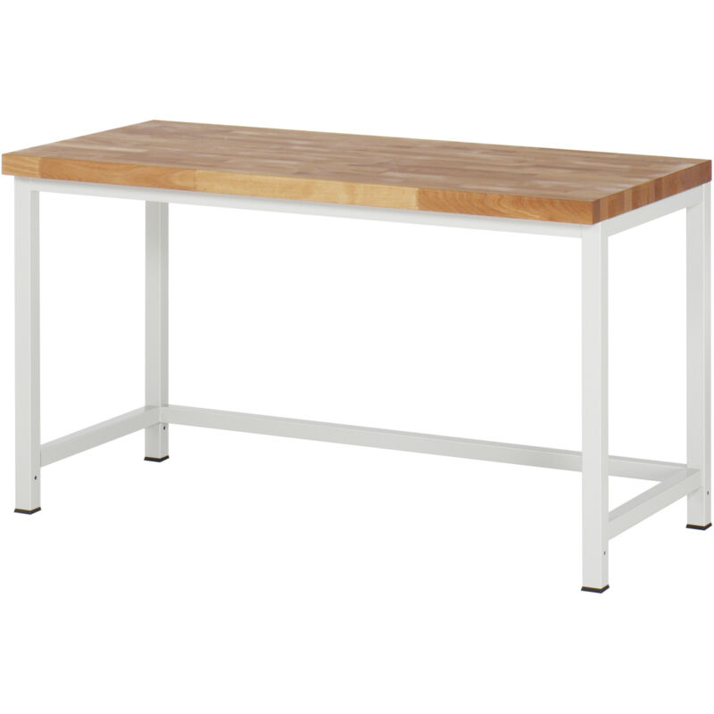 Image of Höhenverstellbare Werkbank Premium BxTxH 1500x700x840-1040mm ral 7035 - Stier