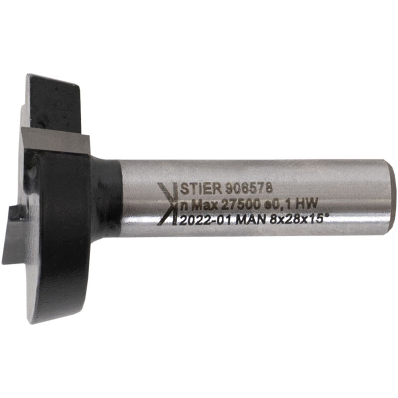 Image of Stier - Planfräser hw 8 mm Durchmesser 28 mm nl 7,5 mm 5 Grad