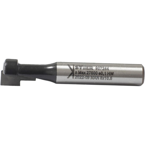 STIER T-Nutfräser M6 10,5 x 6,6 x 8 mm