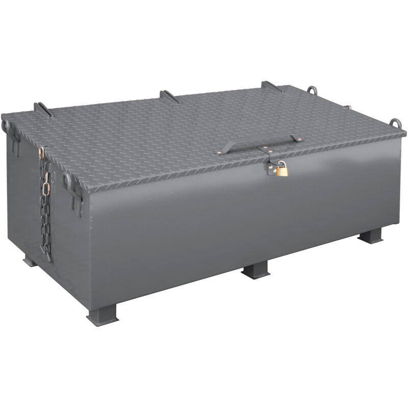 Image of Werkzeugkiste Stahl 800kg 600l anthrazitgrau - Stier