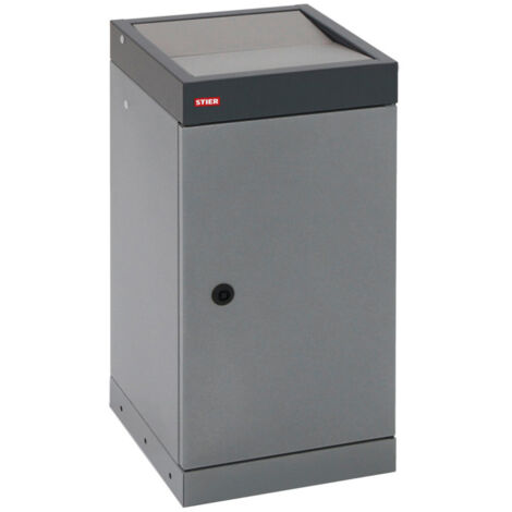 STIER Wertstoffsammler Premium 30l mit Schwingdeckel