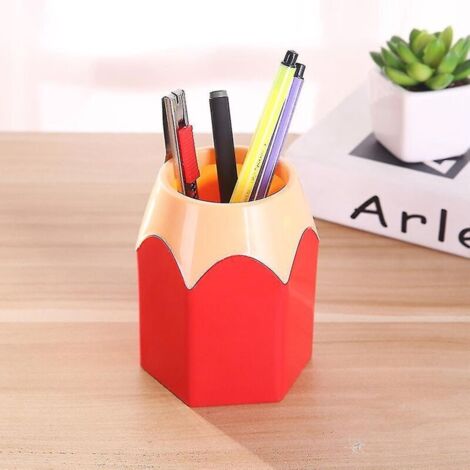 Stiftehalter für den Schreibtisch, Büroorganizer, Stiftebehälter, Aufbewahrung für Make-up-Pinsel