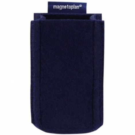 Stiftehalter ® magnetoTray ecoAware SMALL 6 x 10 x 6 cm (B x H x T) nicht selbstklebend magnethaftend Polyester 100 % recycelt blau