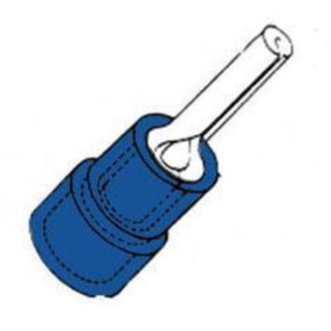 STIFTKABELSCHUH - BLAU