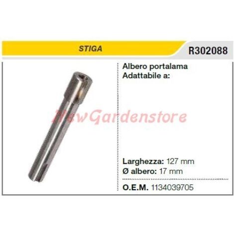 STIGA arbre porte-lame pour tondeuse à gazon R302088