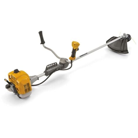 STIGA BC 555 B Benzin-Freischneider - 51,7 ccm Motor, 45 cm Schnittbreite, Fahrradlenker, Tap&Go Kopf, 3T Messer und doppelter Tragegurt inklusive