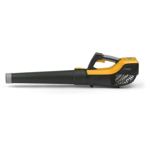 STIGA BL 500e Kit Laubbläser, 500 W, 48 V 2 Ah Akku + Ladegerät – Drei Geschwindigkeiten, Schnellverschluss-Blasrohr – Für Garten Und Außenflächen