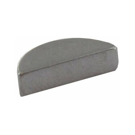 Stiga – Clavette demi-lune pour poulie de tracteur tondeuse – Longueur 18.5mm – Compatible modèles NJB 92, TCR102, J92, TCR122