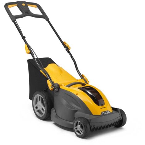 STIGA Combi 340e Kit : Tondeuse à Gazon sans Fil 48V pour Pelouses jusqu'à 400m²