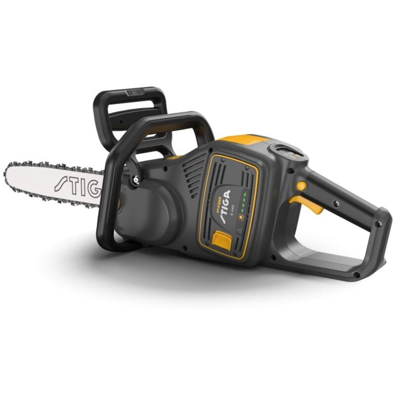 Stiga - cs 700e Tronçonneuse à batterie 48V, 1.2 kW moteur brushless, chaîne px, panneau led, sécurité inertielle, guidon soft-touch, haute puissance