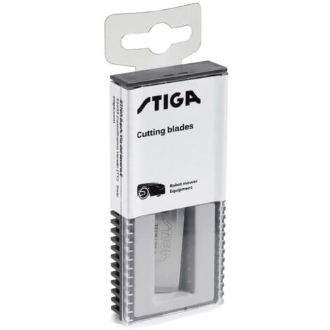 GLOBAL GARDEN PRODUCT Stiga Ersatzmesser für Mähroboter enthält 12 Ersatzklingen für A300/500/750/1000