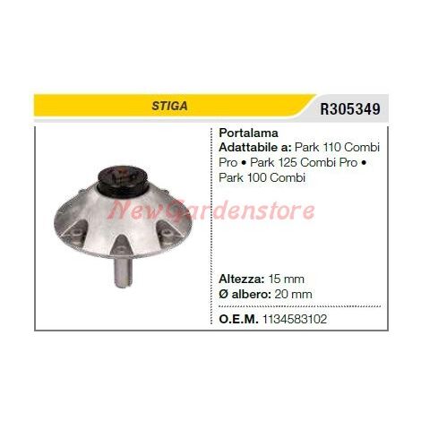STIGA portacuchillas cortacésped PARK 110 combi pro R305349