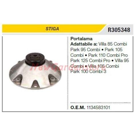 STIGA porte-lame pour tondeuse à gazon VILLA 85 combi R305348
