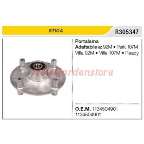 STIGA porte lame tondeuse 92M PARK 107M VILLA 92M R305347