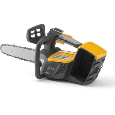 STIGA PR700e Akku-Kettensäge - 30 cm Sägeblatt, Griff oben, Qualitätskette, Austauschbarer 48V 4Ah Akku (nicht enthalten), Leicht und handlich