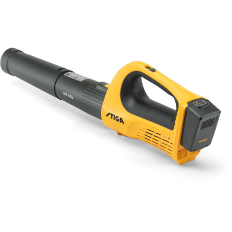 STIGA SBL 100e Souffleur sans fil avec batterie 20V (4Ah) et chargeur, vitesse réglable