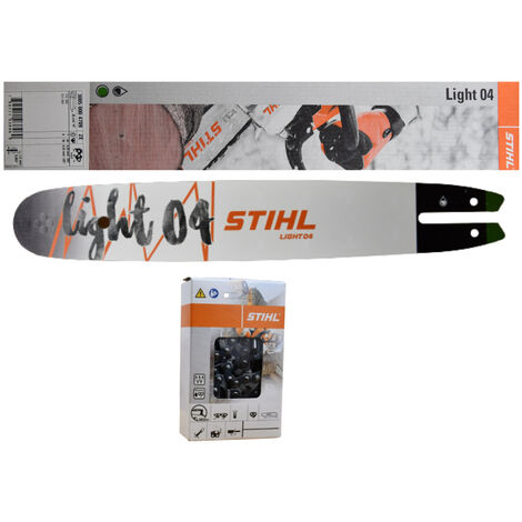 STIHL Schiene 35cm 3//8/"P//1,3 Rollomatic 3005 000 4809+2x Stihl Vollmeißelkette