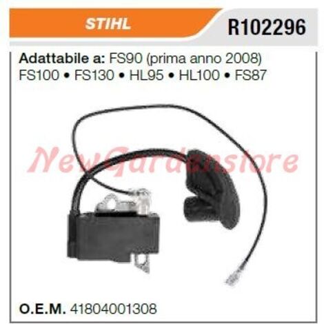 STIHL bobine d'allumage pour débroussailleuse FS90 jusqu'à 2008 FS100 R102296