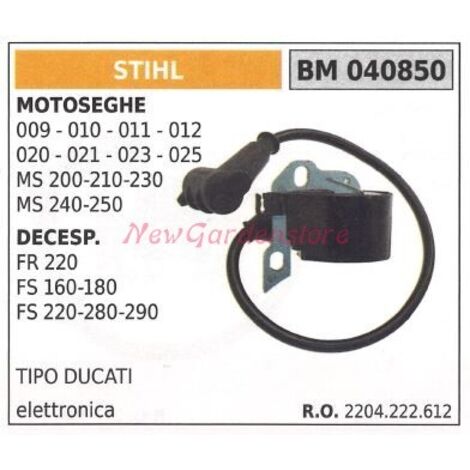 STIHL bougie d'allumage pour moteur de débroussailleuse 009 010 FR 220 040850