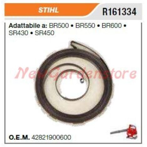 STIHL BR500 550 600 SR430 450 ressort de démarrage pour souffleur R161334